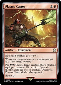 Plasma Caster (Surge Foil) (592) [Universes Beyond: Fallout]
