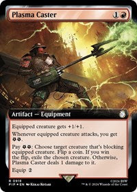 Plasma Caster (Extended Art) (Surge Foil) (918) [Universes Beyond: Fallout]