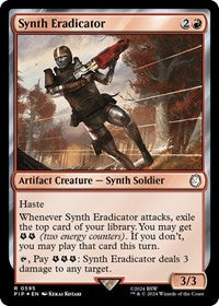 Synth Eradicator (Surge Foil) (595) [Universes Beyond: Fallout]