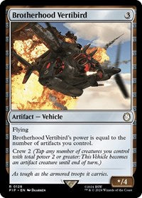 Brotherhood Vertibird (128) [Universes Beyond: Fallout]