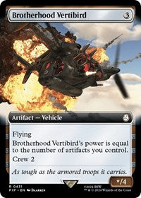 Brotherhood Vertibird (Extended Art) (431) [Universes Beyond: Fallout]