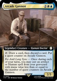 Arcade Gannon (Extended Art) (407) [Universes Beyond: Fallout]