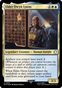Elder Owyn Lyons (Surge Foil) (631) [Universes Beyond: Fallout]