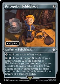 Perception Bobblehead (Serial Numbered) (1058) [Universes Beyond: Fallout]