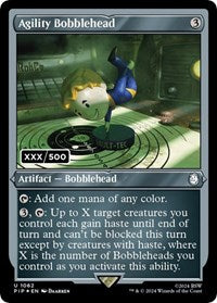 Agility Bobblehead (Serial Numbered) (1062) [Universes Beyond: Fallout]