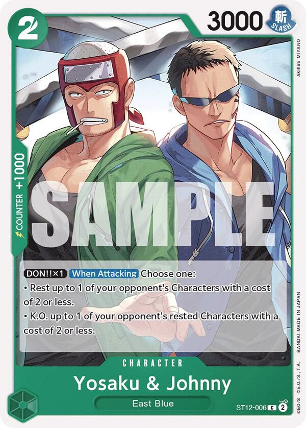 Yosaku & Johnny (ST12-006) [Starter Deck 12: Zoro and Sanji]
