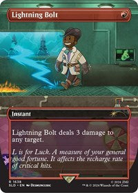 Lightning Bolt (1638) (1638) [Secret Lair Drop Series]