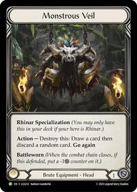 Monstrous Veil - LGS232 (LGS232) [Flesh and Blood: Promo Cards]