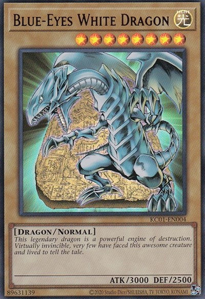 Blue-Eyes White Dragon (UR) (KC01-EN004) [25th Anniversary Ultimate Kaiba Set]