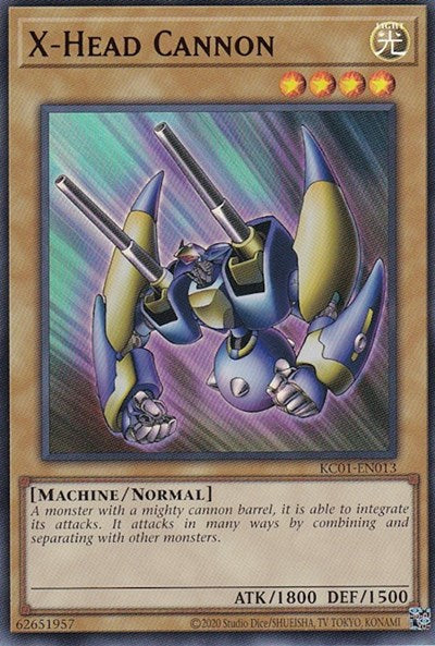 X-Head Cannon (Japanese Artwork) (KC01-EN013) [25th Anniversary Ultimate Kaiba Set]