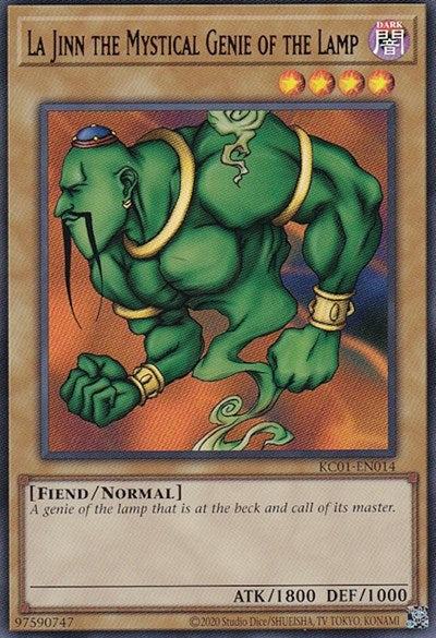 La Jinn the Mystical Genie of the Lamp (KC01-EN014) [25th Anniversary Ultimate Kaiba Set]