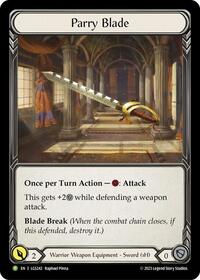 Parry Blade - LGS242 (LGS242) [Flesh and Blood: Promo Cards]