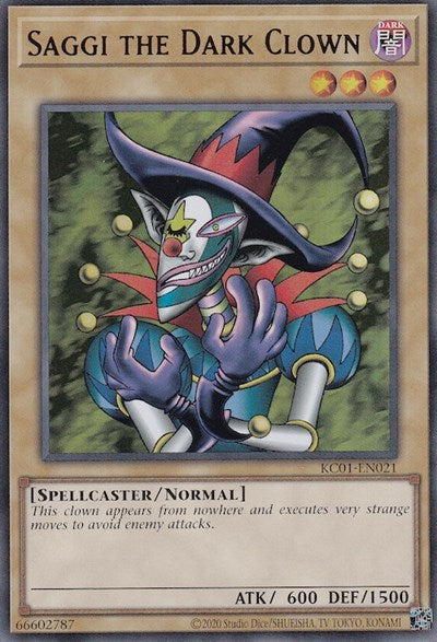 Saggi the Dark Clown (KC01-EN021) [25th Anniversary Ultimate Kaiba Set]