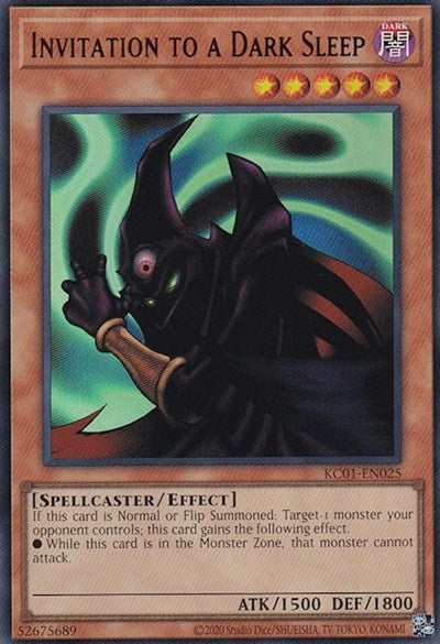 Invitation to a Dark Sleep (KC01-EN025) [25th Anniversary Ultimate Kaiba Set]