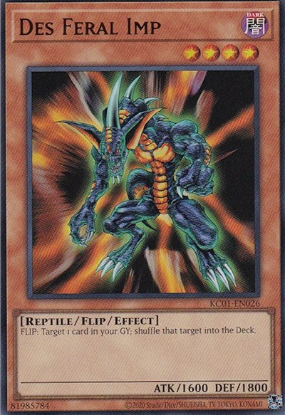 Des Feral Imp (KC01-EN026) [25th Anniversary Ultimate Kaiba Set]