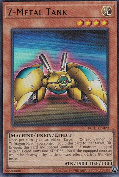 Z-Metal Tank (KC01-EN029) [25th Anniversary Ultimate Kaiba Set]
