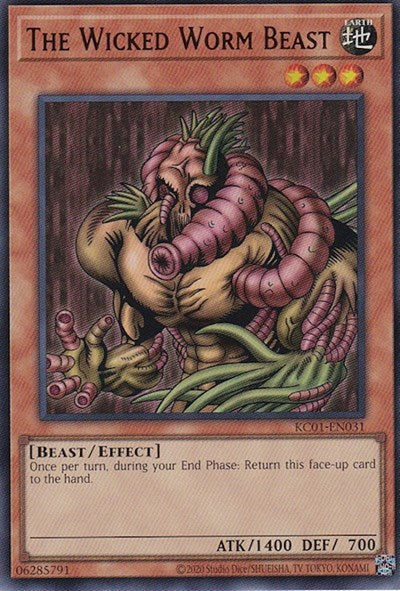 The Wicked Worm Beast (KC01-EN031) [25th Anniversary Ultimate Kaiba Set]
