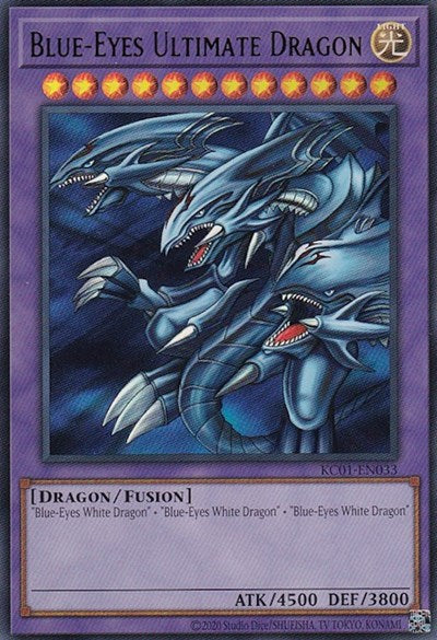 Blue-Eyes Ultimate Dragon (KC01-EN033) [25th Anniversary Ultimate Kaiba Set]