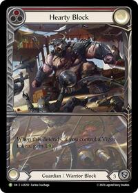Hearty Block - LGS252 (LGS252) [Flesh and Blood: Promo Cards]