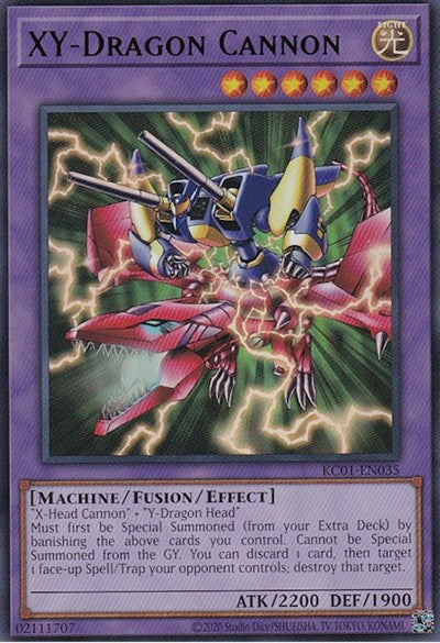 XY-Dragon Cannon (Japanese Artwork) (KC01-EN035) [25th Anniversary Ultimate Kaiba Set]