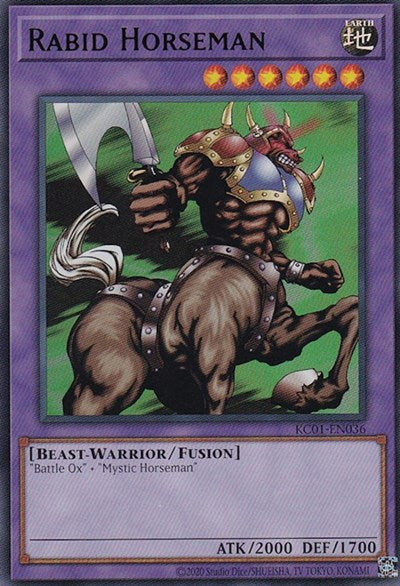 Rabid Horseman (KC01-EN036) [25th Anniversary Ultimate Kaiba Set]