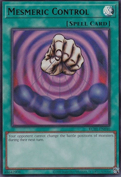 Mesmeric Control (KC01-EN040) [25th Anniversary Ultimate Kaiba Set]
