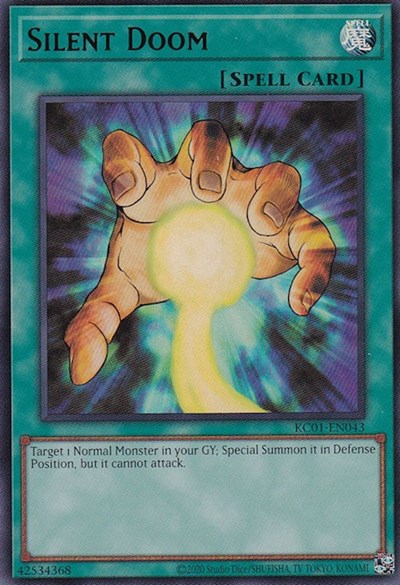 Silent Doom (KC01-EN043) [25th Anniversary Ultimate Kaiba Set]