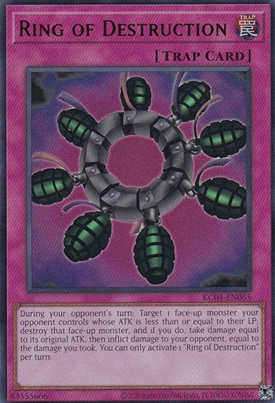 Ring of Destruction (Japanese Artwork) (KC01-EN055) [25th Anniversary Ultimate Kaiba Set]
