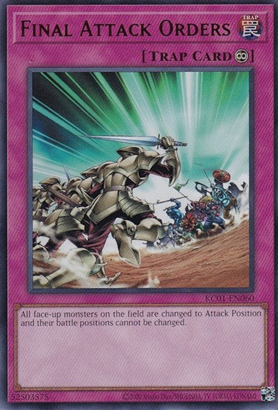 Final Attack Orders (KC01-EN060) [25th Anniversary Ultimate Kaiba Set]
