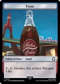Food (0013) // Copy Double-Sided Token (13 // 1) [Universes Beyond: Fallout]