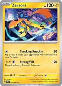Zeraora (057/162) [SV05: Temporal Forces]