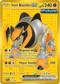 Iron Boulder ex - 217/162 (217/162) [SV05: Temporal Forces]