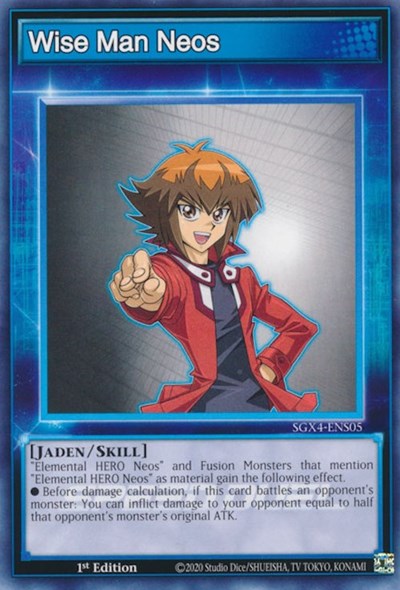 Wise Man Neos (SGX4-ENS05) [Speed Duel GX: Midterm Destruction]