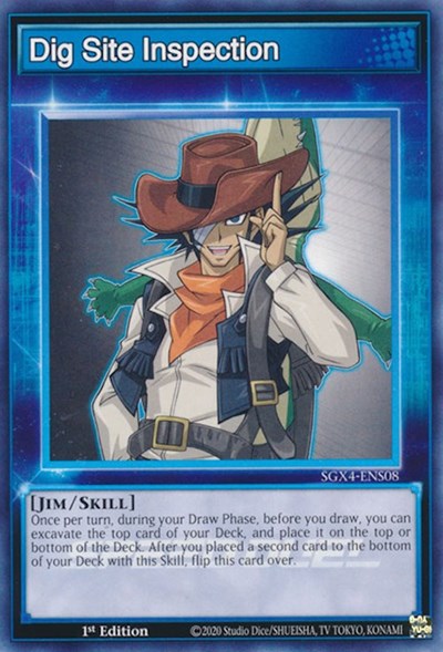 Dig Site Inspection (SGX4-ENS08) [Speed Duel GX: Midterm Destruction]