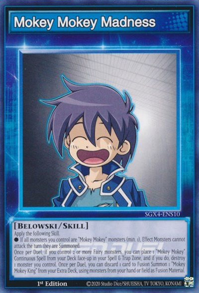 Mokey Mokey Madness (SGX4-ENS10) [Speed Duel GX: Midterm Destruction]