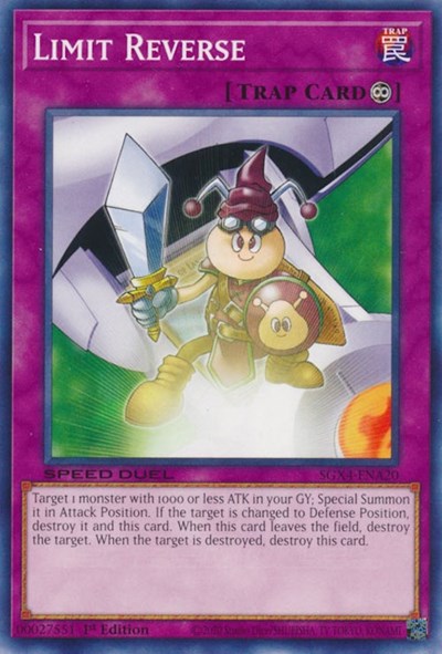 Limit Reverse (SGX4-ENA20) [Speed Duel GX: Midterm Destruction]