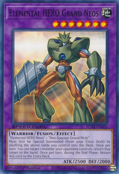 Elemental HERO Grand Neos (SGX4-ENA24) [Speed Duel GX: Midterm Destruction]