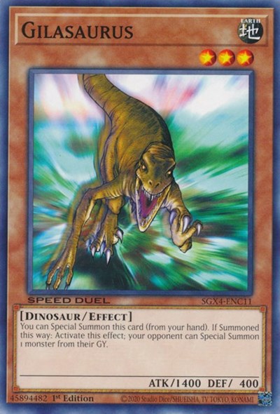 Gilasaurus (SGX4-ENC11) [Speed Duel GX: Midterm Destruction]