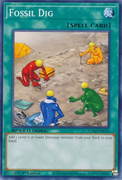 Fossil Dig (SGX4-ENC14) [Speed Duel GX: Midterm Destruction]