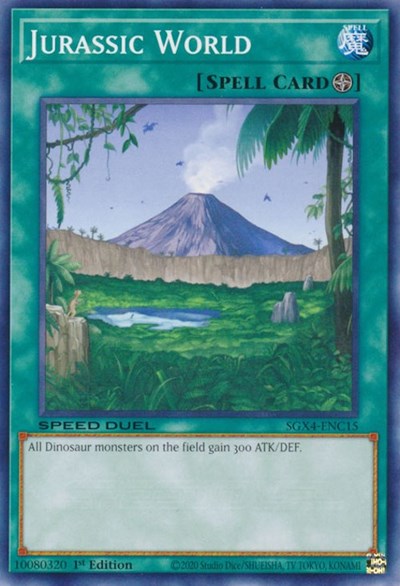 Jurassic World (SGX4-ENC15) [Speed Duel GX: Midterm Destruction]