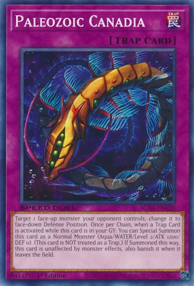 Paleozoic Canadia (SGX4-ENC20) [Speed Duel GX: Midterm Destruction]