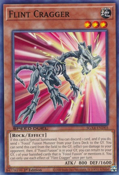 Flint Cragger (SGX4-END03) [Speed Duel GX: Midterm Destruction]
