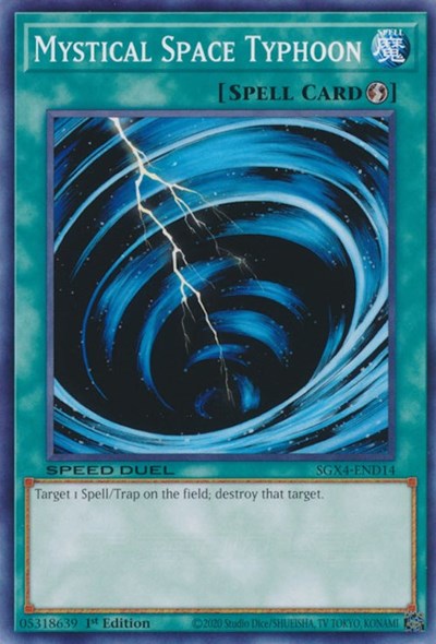 Mystical Space Typhoon (SGX4-END14) [Speed Duel GX: Midterm Destruction]