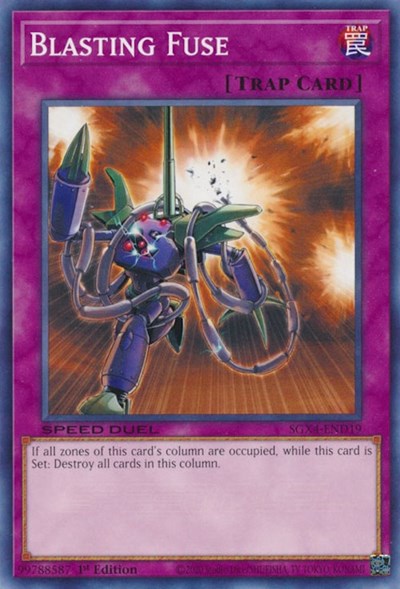 Blasting Fuse (SGX4-END19) [Speed Duel GX: Midterm Destruction]