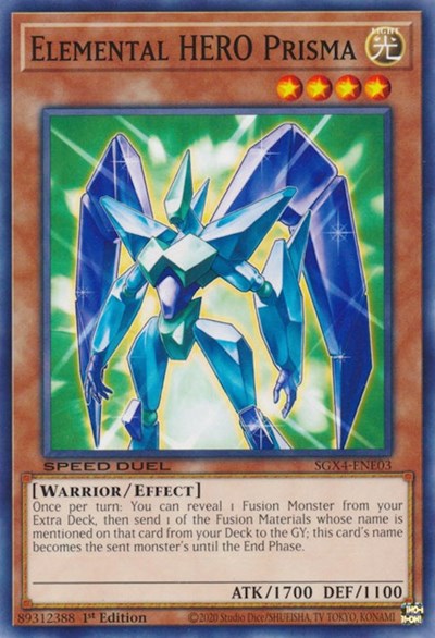 Elemental HERO Prisma (SGX4-ENE03) [Speed Duel GX: Midterm Destruction]
