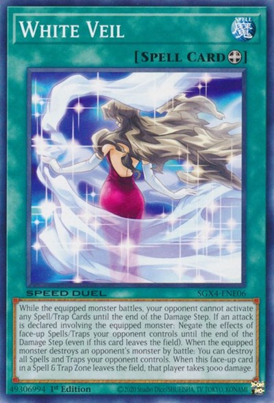 White Veil (SGX4-ENE06) [Speed Duel GX: Midterm Destruction]