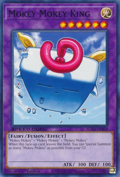 Mokey Mokey King (SGX4-ENE08) [Speed Duel GX: Midterm Destruction]