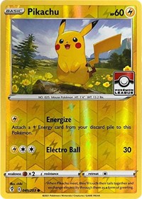 Pikachu - 049/203 (Pokemon League) (049/203) [League & Championship Cards]