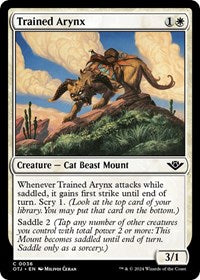 Trained Arynx (36) [Outlaws of Thunder Junction]