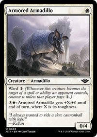 Armored Armadillo (3) [Outlaws of Thunder Junction]